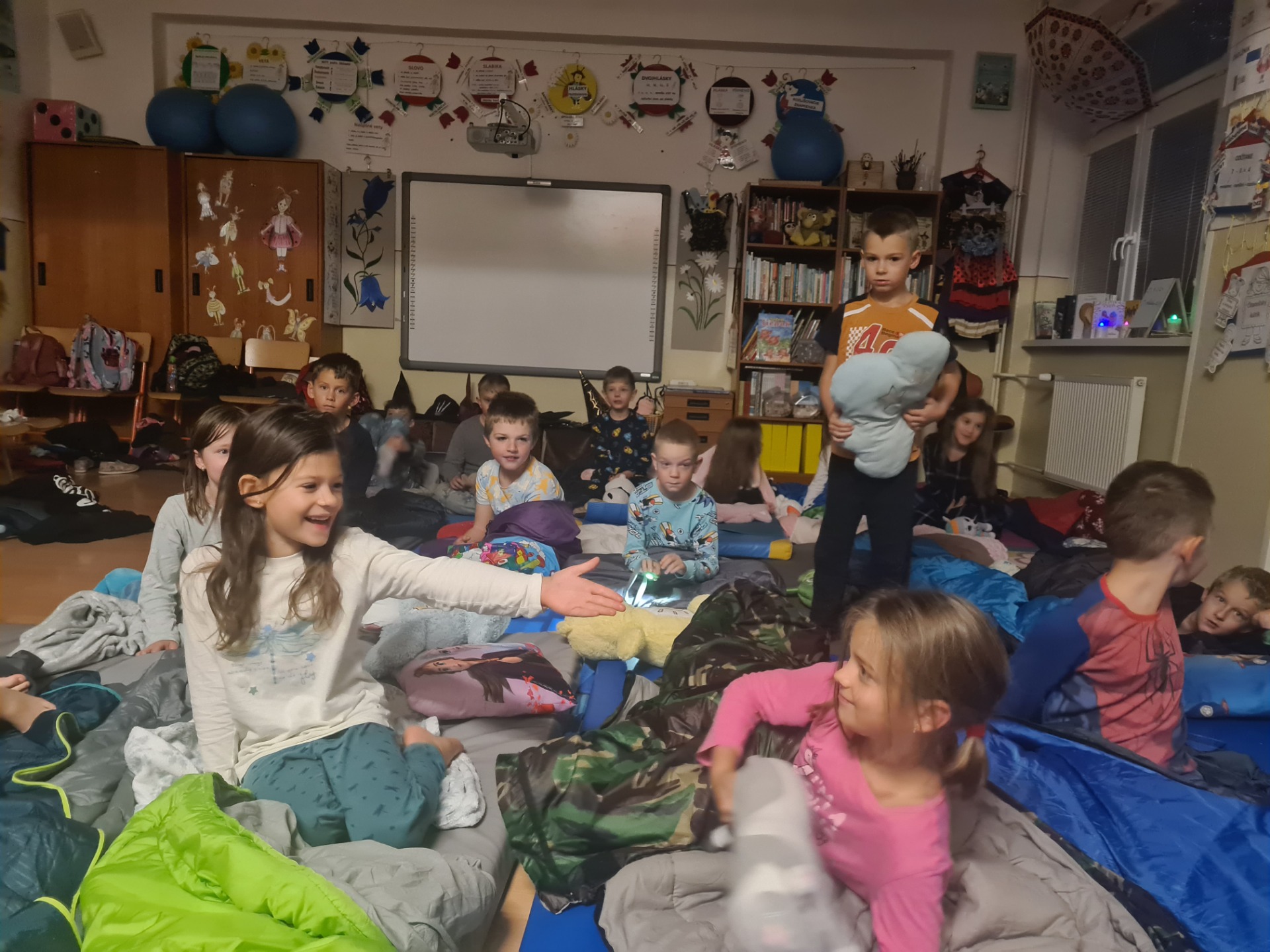 29. október - Tekvičkové spanie v škole