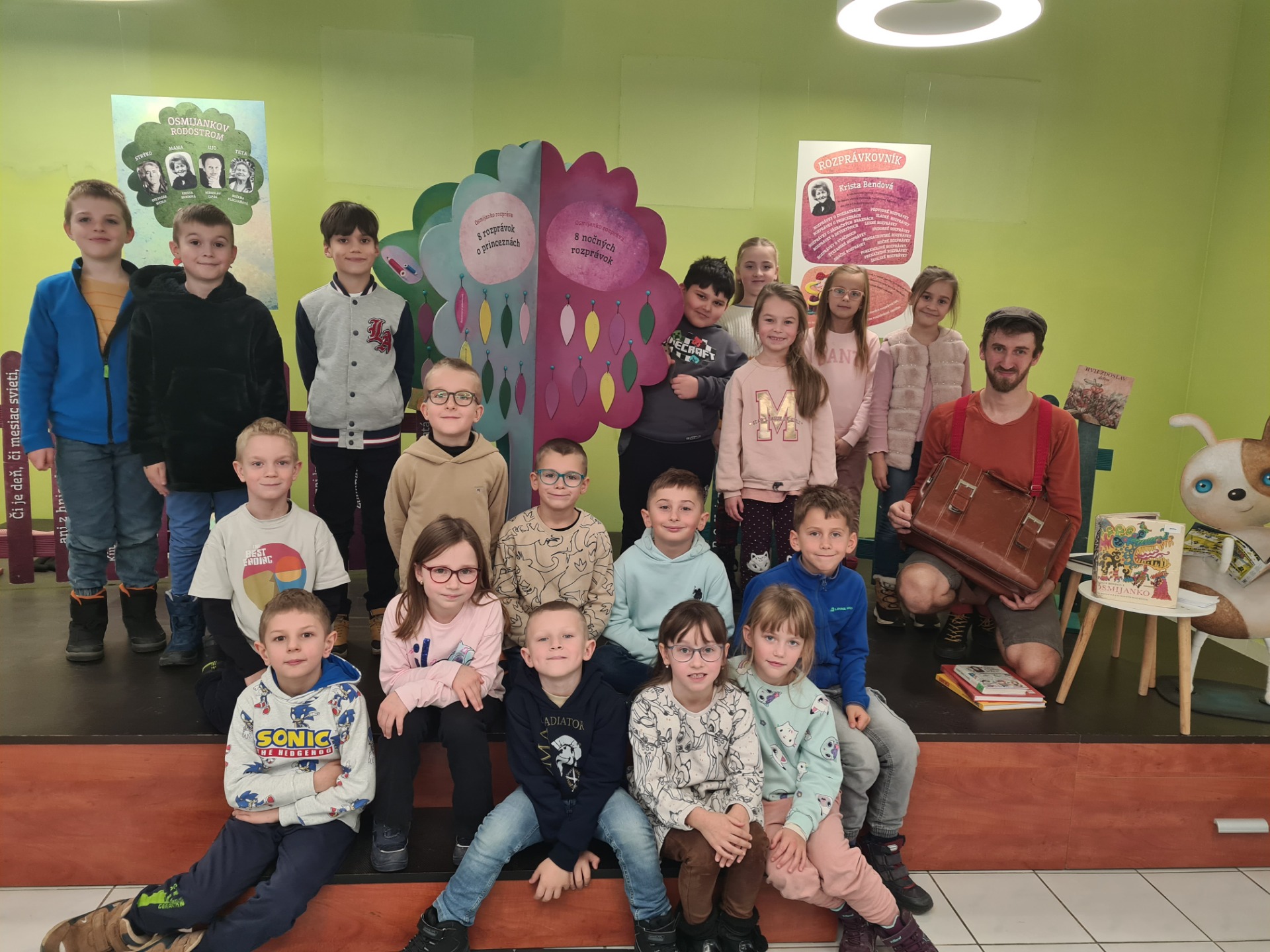 Osmijanko v knižnici - 9. december 2024