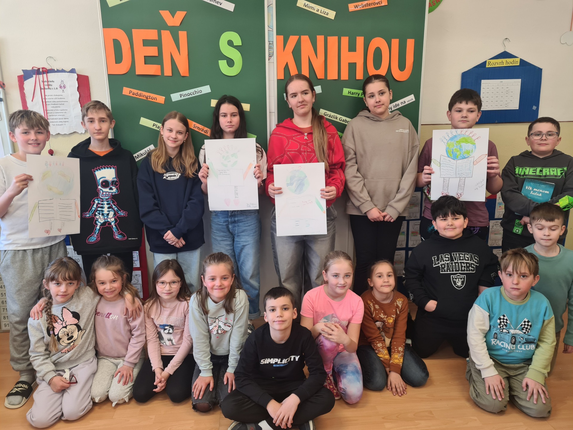 Rovesnícke učenie so šiestakmi - Marec - mesiac knihy