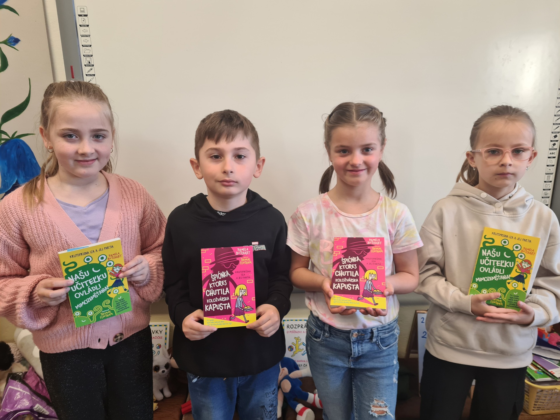 Čitateľský maskot + NAJčitatelia - Marec mesiac knihy